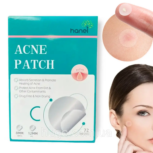 Parches para Acné - Tratamiento Invisible 24 Horas