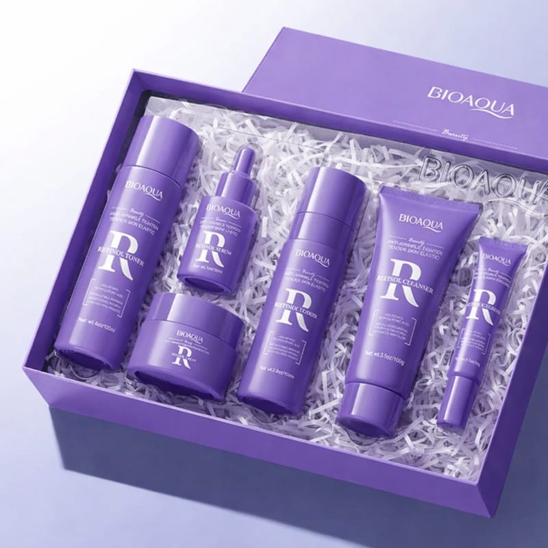 Kit Facial Retinol Antiedad BIOAQUA – Sérum + Crema Hidratante