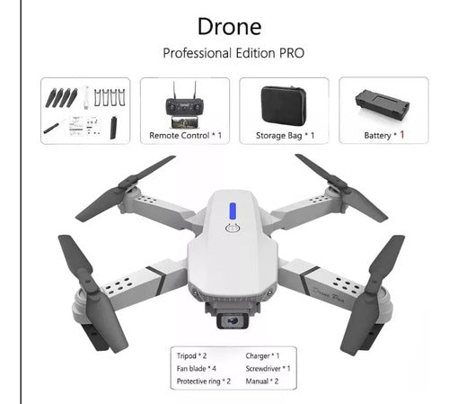 Drone A15 Pro Doble Cámara 4K - Plegable, Fácil y con FPV en Tiempo Real