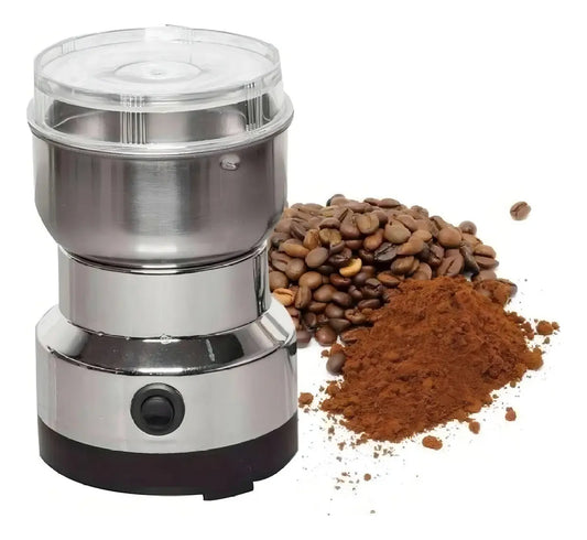 Molino de Café Eléctrico de Acero Inoxidable | Molienda Rápida y Precisa