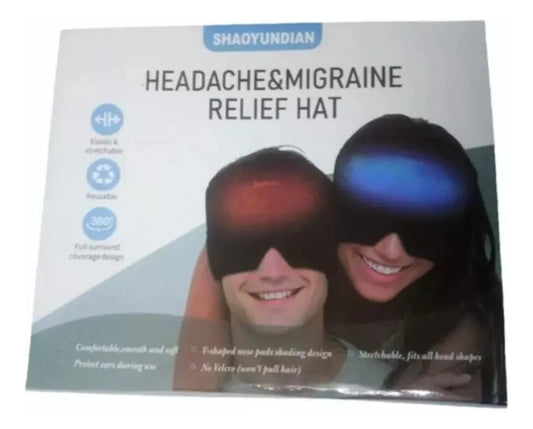 Capucha Anti-Migraña | Alivio Inmediato para el Dolor de Cabeza