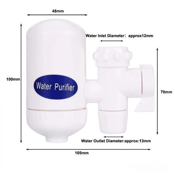 Filtro Purificador de Agua Portátil - Agua Segura para Familia