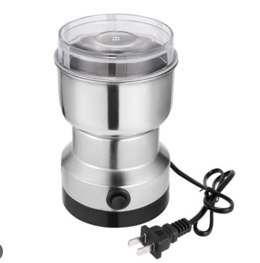 Molino de Café Eléctrico de Acero Inoxidable | Molienda Rápida y Precisa