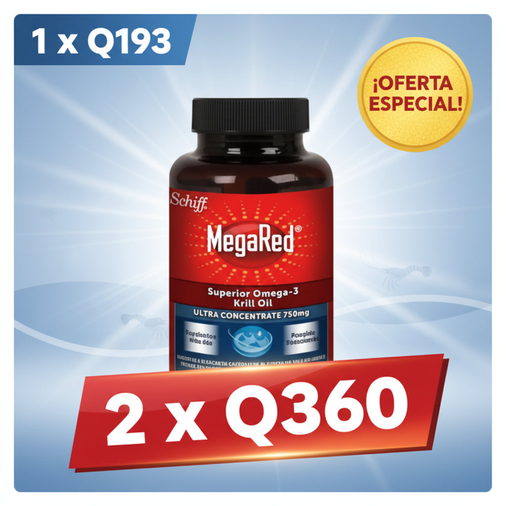 PROMOCIÓN 2x Q360 - MegaRed Omega-3 Krill 750mg