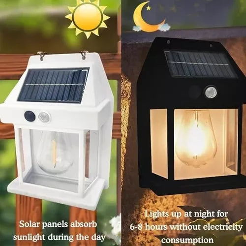 Foco LED Solar Recargable - Ahorro de Energía para Hogar